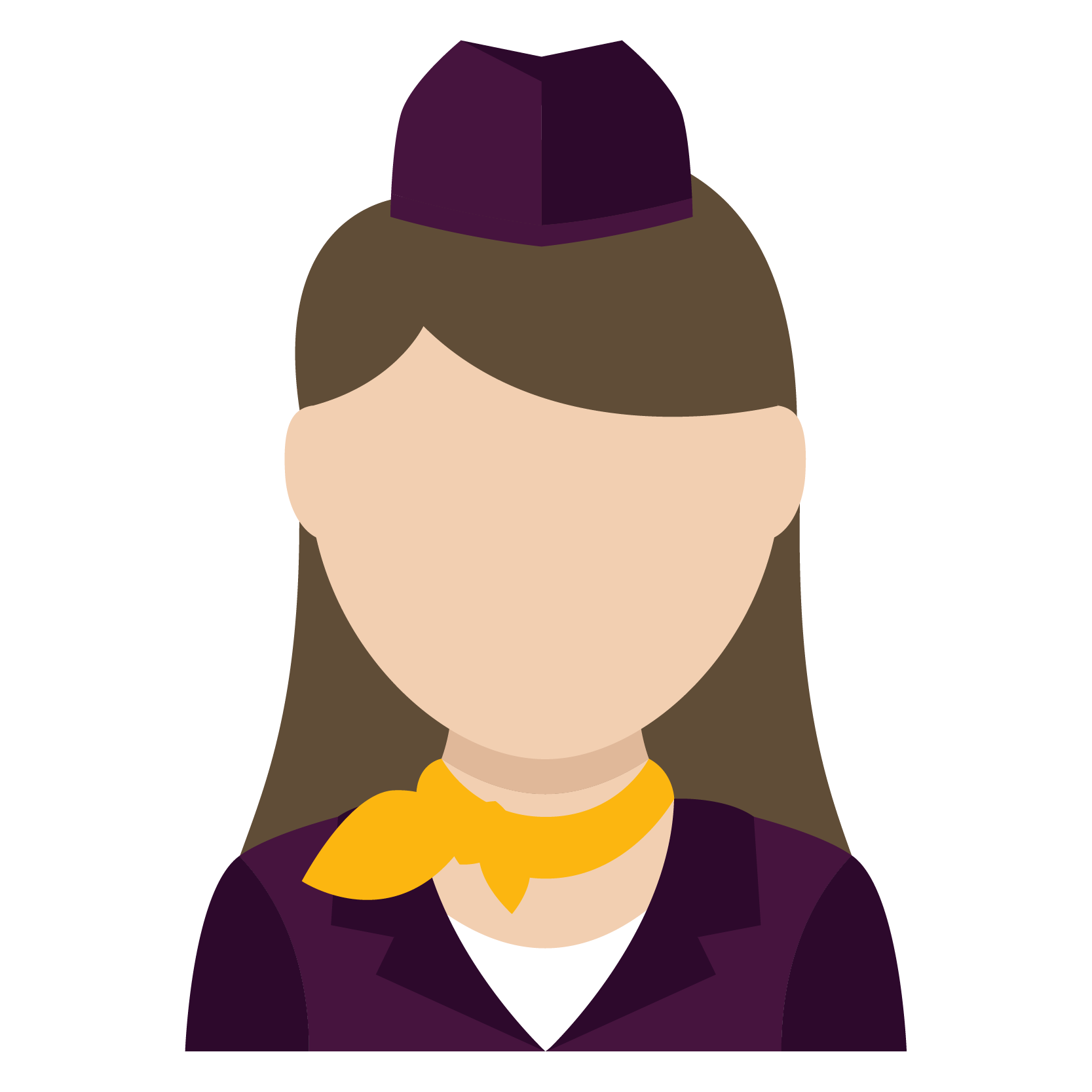 Cabin crew icon